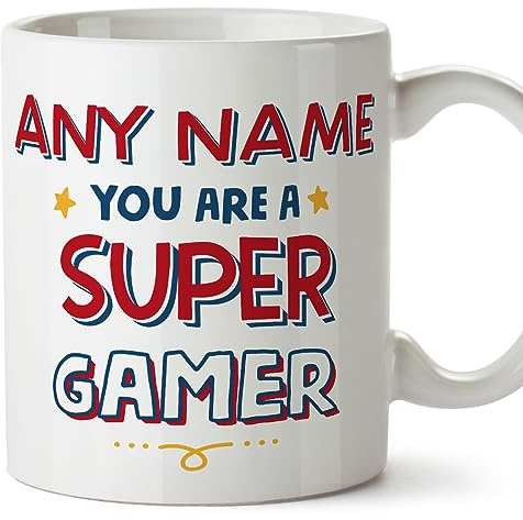 Mugffins Tassen Personalisierten für SPIELERIN Frau - Auf Englisch - You Are Super - 11 oz / 330 ml - Individuell Anpassbar Geschenk Mitarbeiter