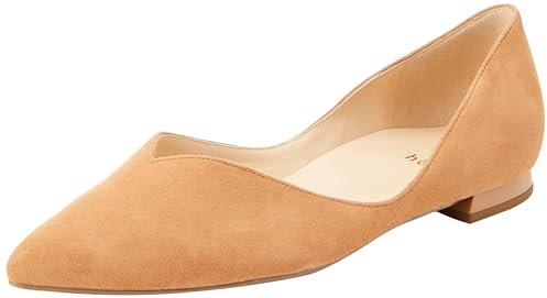 Högl Damen Basic Ballerinas, Sahara, 42.5 EU