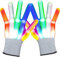 Led Handschuhe, Blinkende Handschuhe, LED Leuchtspielzeug, LED Handschuhe Halloween Mitgebsel Kindergeburtstag, Blinkende LED Handschuhe für Kinder Halloween Weihnacht Raves Party Clubs Partygeschenke