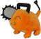 Great Eastern Entertainment Chainsaw Man - Pochita Smile with Closed Eyes Plush 4 H
