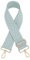 Einfarbig Schultergurt Taschengurt Verstellbarer Breit 5CM für Damen und Herren,Längenverstellbarer 75-130cm Schulterriemen,Taschengurte zum Wechseln,DIY Zubehör für Tasche,Umhängetasche,Hellblau