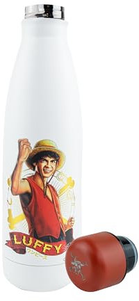 Cinereplicas ONE PIECE - Gourde Isotherme Luffy - 500ml - Licence Officielle