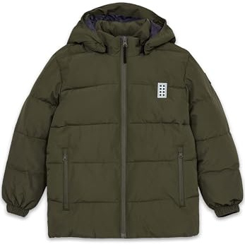 Kabooki LEGO® Winterjacke Jungen - Winddichte und warme Jacke mit synthetischen Daunen | Wasserabweisende Oberfläche und 3M-Reflektoren | Ideal für kalte Tage