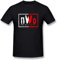 Mens Vintage T-Shirt NWO Logo Black T-Shirts & Hemden(X-Large)