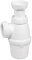 Wirquin 30723136 Siphon de lavabo Ø32 réglable en hauteur, blanc