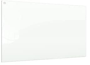 ALLboards Tableau Blanc en Verre CLASSIC WHITE 120x90cm, Tableau Magnétique sans Cadre, Verre Trempé
