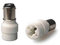 2 adaptadores B15 B15D / BA15D a G9 para zócalo halógeno LED