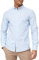 Farah Men's Brewer Cotton Oxford Slim FIT Shirt, Sky Blue, XXL