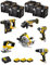 DeWALT Kit DWK601T (DCD996 + DCH273 + DCG405 + DCF887 + DCS334 + DCS570 + 3 Batteries de 5,0 Ah + Chargeur + 4 x TSTAK VI)