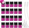 ZEOABSY 100 Stück Kleine Leer 1ml Pinkglas Flasche mit Öffnungsreduzierer, Braun Tropfflasche mit Schwarz Schraubverschluss Glasflaschen für Ätherisches Öle Essenzen Aromatherapie