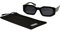 Urban Classics Sunglasses Santa Rosa, Sonnenbrille UV Schutz 400, erhältlich in schwarz, Einheitsgröße