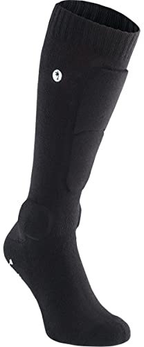ION BD-Sock Fahrrad Schienbein Protektorensocken schwarz 2025: Größe: 35-38