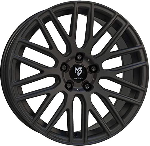 MB Design Felge KV4 7.5Jx18 ET45 5x112 Schwarz stumpfmatt kompatibel mit BMW 1 2 X1 X2