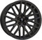 MB Design Felge KV4 7.5Jx18 ET45 5x112 Schwarz stumpfmatt kompatibel mit BMW 1 2 X1 X2
