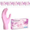 ARNOMED® Guanti nitrile XS Rosa [1000 pezzi] - Guanti monouso senza polvere e lattice - Guanti plastica usa e getta dermanytril - Per cucina, pulizia casa, alimenti e tattoo XS, S, M, L, XL