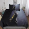 JMORCO Ghost B.C Weiche Und Angenehme Bettwäsche Single（135x200cm） Sänger Star Bettwäsche Set Für Mädchen 3D Druck Microfaser Bettbezug Und Kissenbezug,Reißverschluss