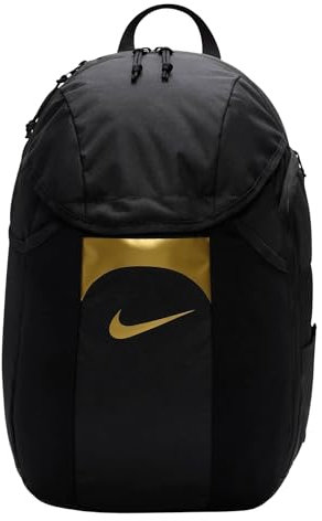 Nike DV0761-016 Academy Team Sports backpack Unisex Adult BLACK/BLACK/MTLC GOLD COIN Size Uni