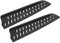 M METERXITY 2 Pack PP Knife Sheaths - Kitchen Knife Protectors Edge Guard Blade Protective Cover for 7 Santoku Knife, Apply to Kitchen Camping Traveling (Black)