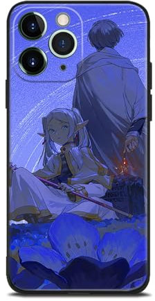 Anime Phone Case, Custom Manga Cover, Unique Design Shell (Frieren and Himmel,for iPhone 13 Pro Max)