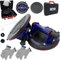 Ventouse carrelage x2-460 KG Poignée métallique anti-dérapante - Ventouse professionnelle puissante pouvant supporter 460 KG avec gants et valve de remplacement - Levage de vitre, céramique - 200mm