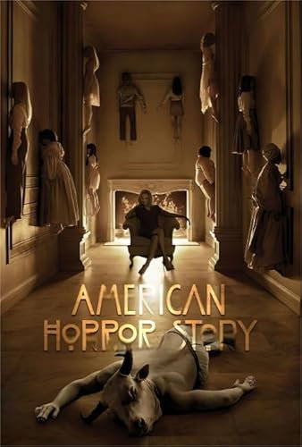 WDZFF Puzzle 1000 Pieces-Horror Film Horror Story - Poster -Jigsaw For Home Stress Relieving Game Fz216Wy