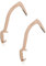 Whiteoak Wooden Training Ice Axes – Indoor Training Tools for Ice Climbing I Ice Equipment Training IMixed Climbing & Drytooling with Vibram Rubber Tips – Pair