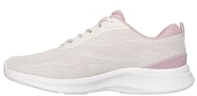 Skechers Women's Skech-Lite Pro 2.0 Everyday Pace Trainers, Natural Mesh/Pink Trim, 8 UK