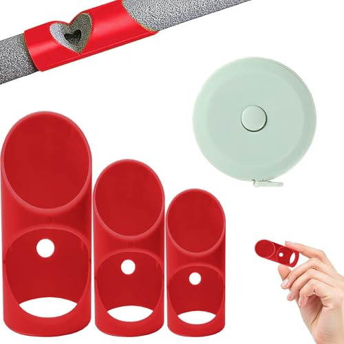 Plumbing Tools Set – Foam Pipe Insulation Cutters for 15mm, 22mm & 28mm Pipes, Includes Measuring Tape, Durable Nylon Construction for Clean & Precise Cuts