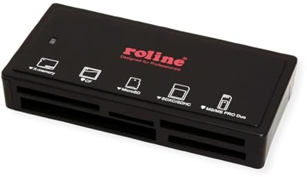 ROLINE USB 3.2 Gen 1 Multi Card Reader, schwarz