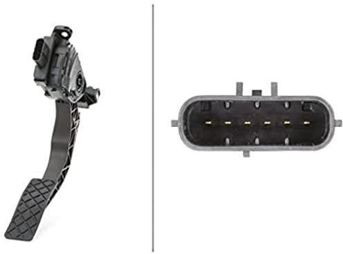 HELLA 6PV 009 505-701 Sensor, Fahrpedalstellung - für Linkslenker - 6-polig - Schaltgetriebe