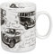 Könitz 1113302228 Kaffeebecher, Porzellan, Mehrfarbig, 12.7 x 9.2 x 11 cm
