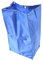 High Capacity Waterproof House Cleaning Cart Bag, 20 Gallon, Blue, For Commercial & Hotel Use