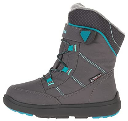 Kamik Mädchen Stance2 Schneestiefel, Charcoal Blue Cib, 28 EU