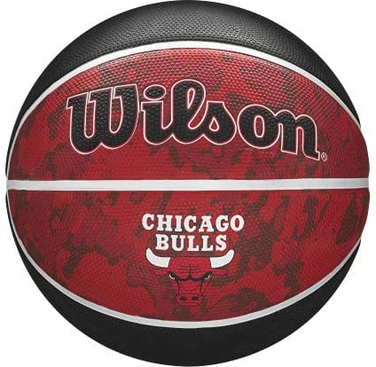Wilson NBA Team Tiedye Basketball – Chicago Bulls, Größe 7-29,5 Zoll