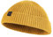 DASMINI Fischer-Beanie-Mütze für Herren und Damen, Strickmütze, Totenkopfmütze, Uhrenkappe, Frühling, Herbst, Winter, warm, Kurze Hüte, (Baumwolle)-Senf-M, 7/7 1/4