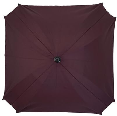 Skyline Ombrelle Parapluie pour Poussette Universelle Accessoire Zertifikat Anti UV 50+ Protection Soleil Adaptateur Parasol Diamètre 70 cm Violet