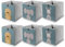 2friends Aufbewahrungsboxen Modell Cube, 6er Set, Boxen, Spielzeugkiste für Regal, Aufbewahrungsbox Kinder 33x33x33 cm, perfekt für Würfelregale, Aufbewahrung Kinderzimmer, abwaschbar, blau