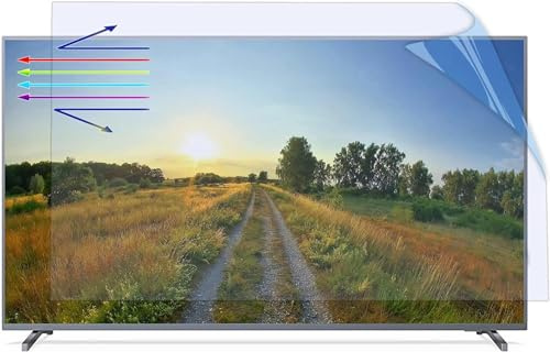 AYCDL Blendfreier Tv-Displayschutz Für 43 Zoll, Blaulichtfilter Zur Linderung Der Augenbelastung, LCD-Tv-Folie Mit Matter Oberfläche, Blendfrei, Entspiegelt Und Uv-Be,