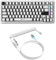 ATTACK SHARK X82PRO HE 75% Wireless Rapid Trigger Magnetic Keyboard, 8K Wired Gaming Keyboard, Hall Effect Switches Adjustable Actuation, QWERTY, RGB Backlit, C01 RGB Coiled Cable -Comic