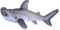 Wild Republic Living Ocean Mini Peluche Tiburones Martillo, Juguete Relleno, 40 cm