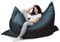 sunnypillow XXL Sitzsack, Riesensitzsack Outdoor & Indoor 180 x 145 cm mit 380L Styropor Füllung Sessel für Kinder & Erwachsene Sitzkissen Sofa Beanbag viele Farben und Größen zur Auswahl Schwarz
