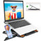 TopMate Support d'Ordinateur Portable pour Bureau, Pliable, Réglable, Rehausseur de PC Portable Rotative pour Laptop/MacBook Air Pro 10-17