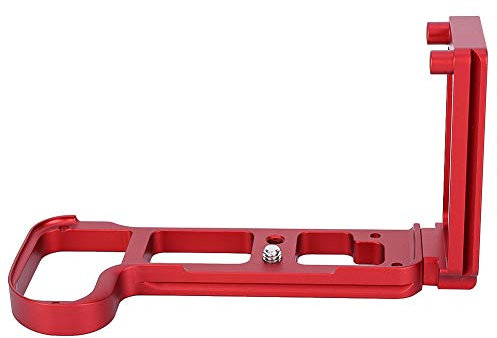 Vertical L Bracket Mount Quick Release Plate Hand Grip for Z6 Z7 Mirrorless Camera(Red)