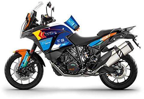 race-styles Aufkleber/Dekor kompatibel mit KTM Super Adventure 1290 2015-2019 | Factory Decals KIT Graphics