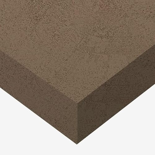 DIMEXACT - Papier peint adhésif effet crépi taupe Eco - 122 cm x 1 m - en Rouleau