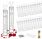 ABSOFINE Seifenblasen Hochzeit, 24 x Herz-Griff Hochzeit Seifenblasen mit 30 Geschenkanhänger & 30m Hanfseil für Tischdeko, Hochzeitsdeko, Guest Gifts, Geburtstag, Party