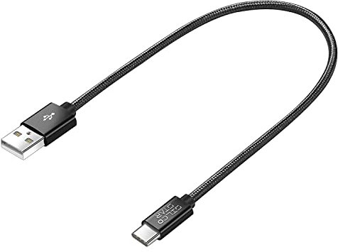 SILCOSTAR USB-C 3.1A Strong Nylon Type C Braided Sync Fast Charger Cable For Samsung Galaxy Tab S6 Lite 10.4 (2020) SM-P610/P615 / Galaxy Tab S7 SE 12.4 (2021) SM-T730 / T733