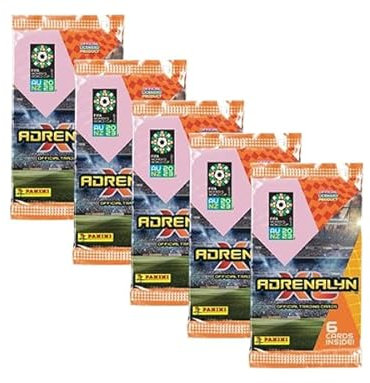 Panini FIFA Frauen WM 2023 Adrenalyn Trading Cards - 5x Booster
