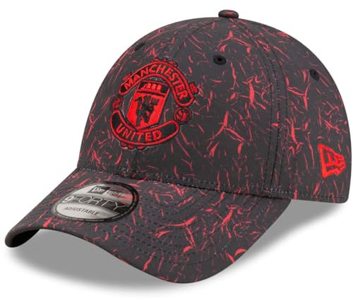 New Era 9Forty Strapback Cap - Manchester United Crinkle