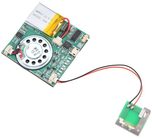 Ctwezoikmt USB-Musikaufnahmemodul DIY MP3-Aufnehmbares Soundmodul USB-Herunterladbares Soundmodul, GrußKarte